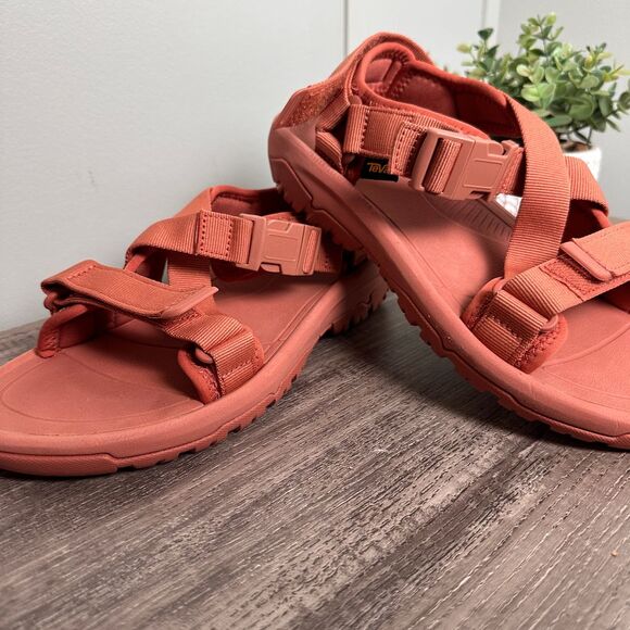 Teva Hurricane Verge Womens size 10 Sandals Salmon Pink EUC #1121535 - Picture 8 of 9